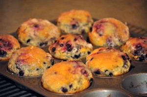 Hillsdale House, Blueberry muffins