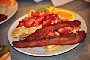 Hillsdale House, Strawberry Waffles