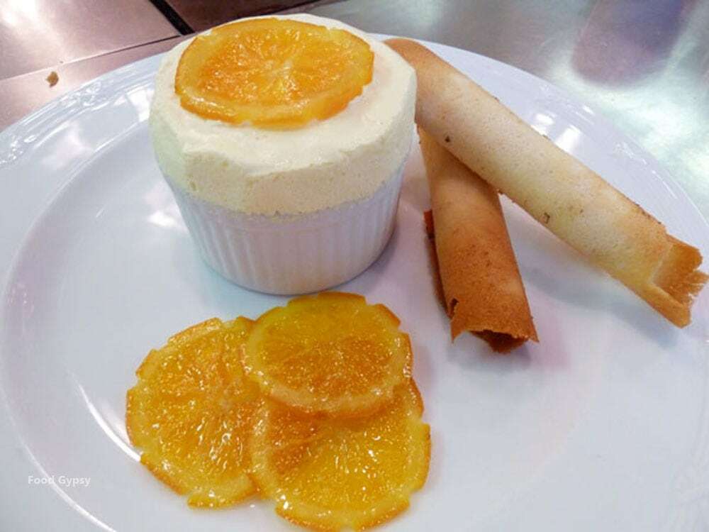 Souffle glace a l'orange - Food Gypsy