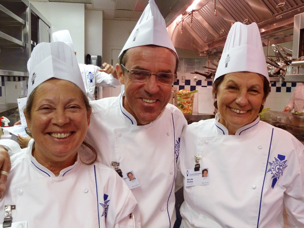 Le Cordon Blue, Lesson 1 Susan, Andre & Nicole