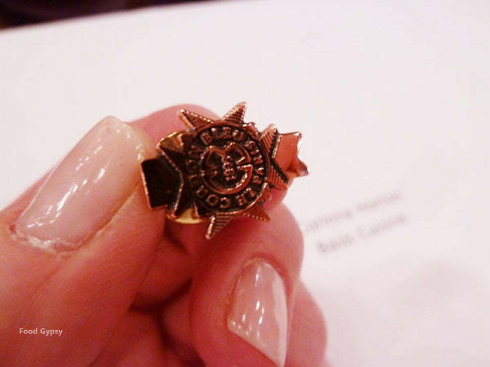 Graduation Pin, Le Cordon Bleu Ottawa - Food Gypsy