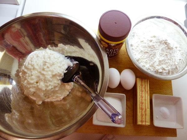 Cottage Cheese Muffins, Ingredients