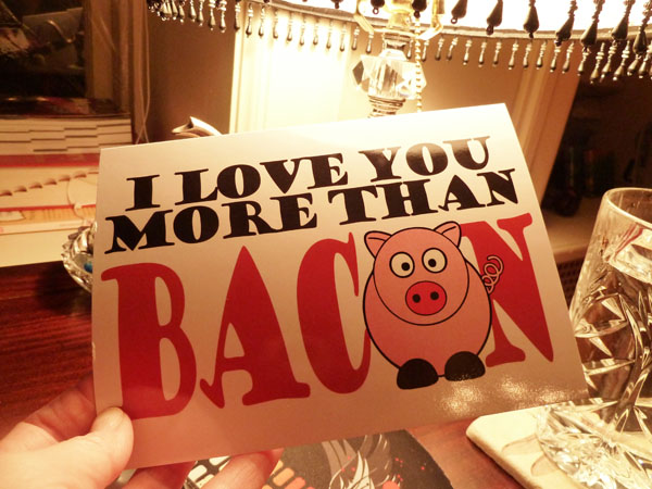 Bacon is good...
