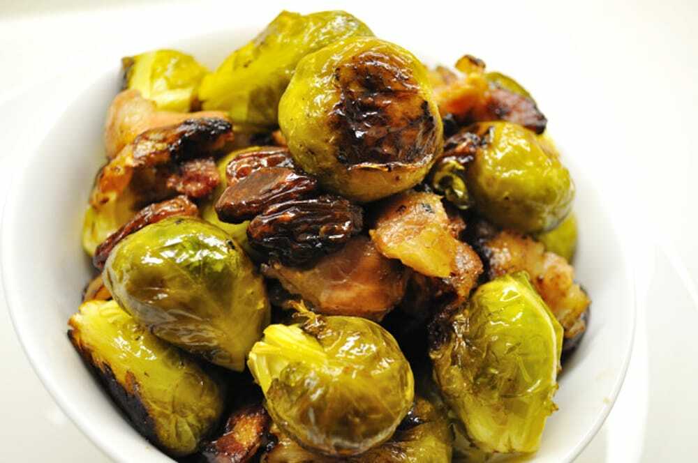 Brussel sprouts & bacon - Food Gypsy