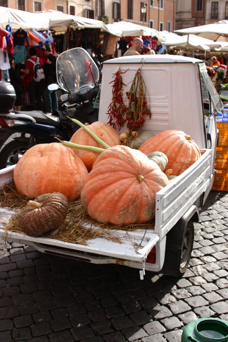 Campo de Fiori, in autumn