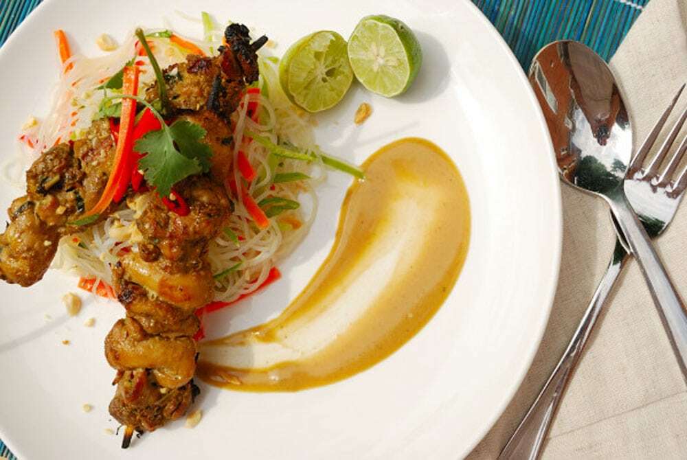 Thai_Summer_Satay_Salad - Food Gypsy