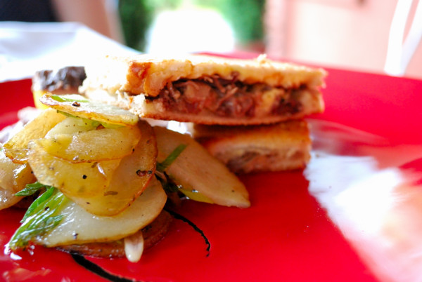 Duck_Confit_Grilled_Cheese_with_ Pommes_Salardaises.