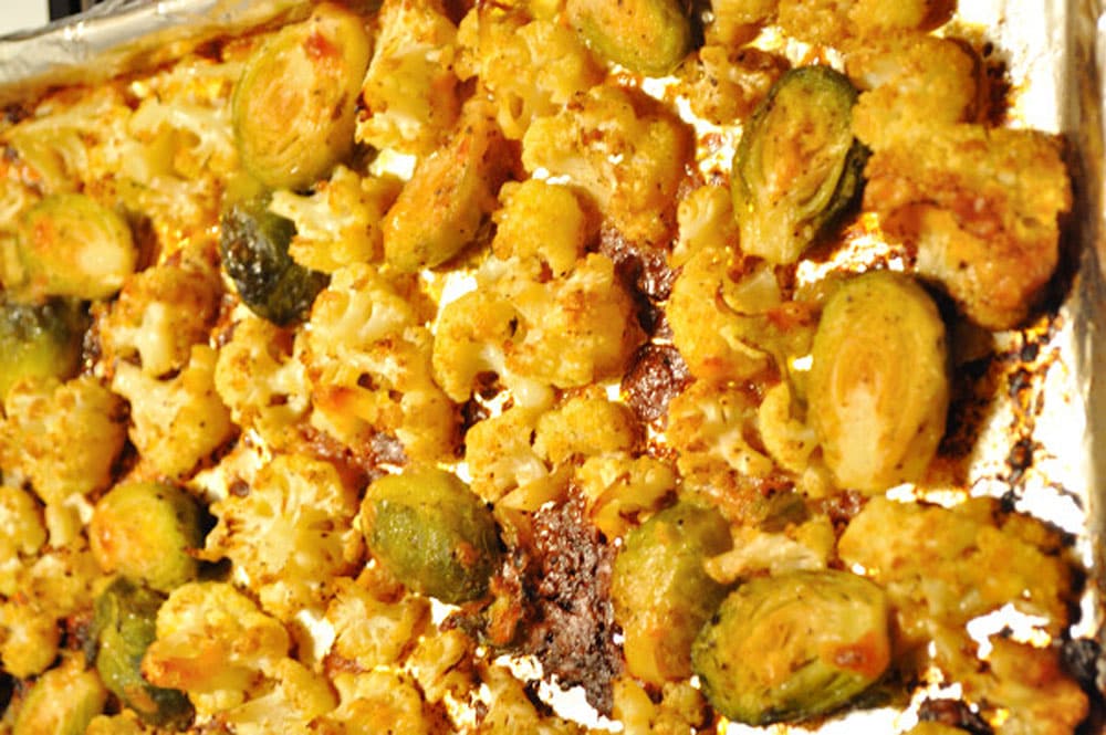 Roasted Cauliflower a la Cheese - Food Gypsy