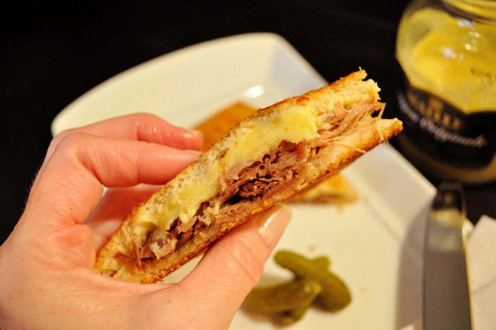 Duck Confit Grilled Cheese - Food Gyspy
