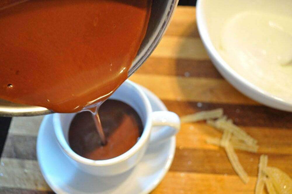 Gingerbread Hot Chocolate - Food Gypsy