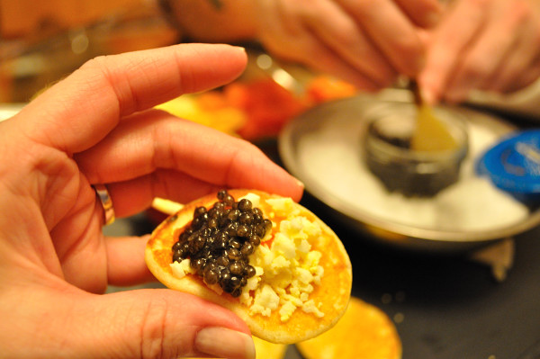 Caviar and Champagne - Food Gypsy