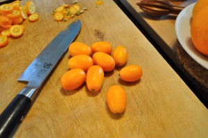 Cutting kumquats - Food Gypsy