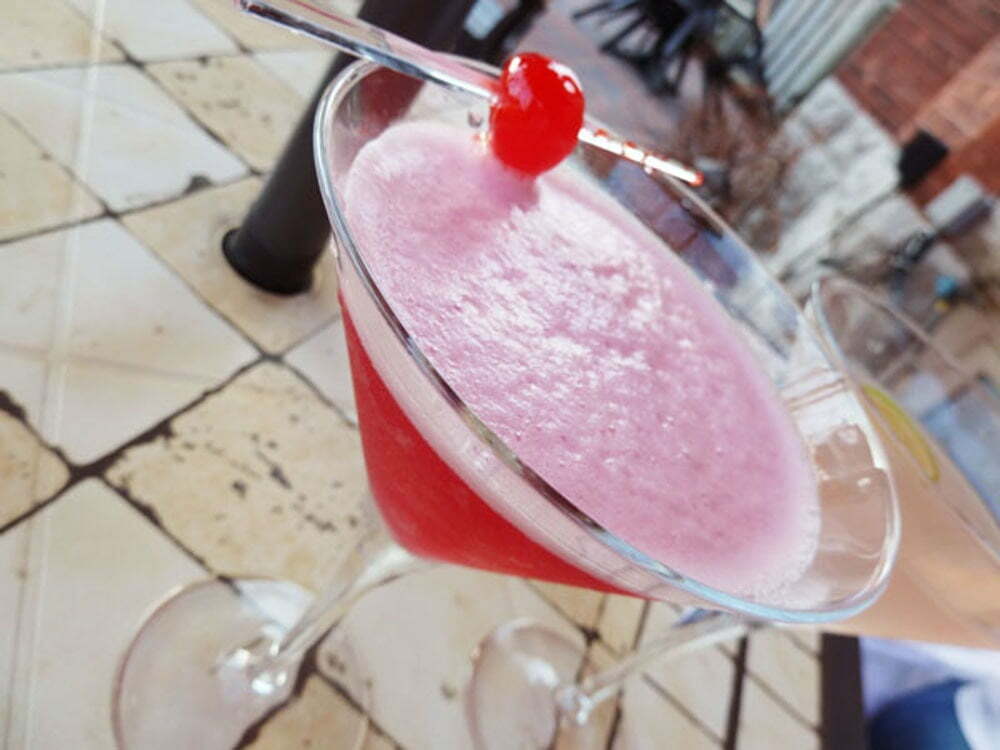 Pink Lady, 1st cocktail of the patio season - Food Gypsy