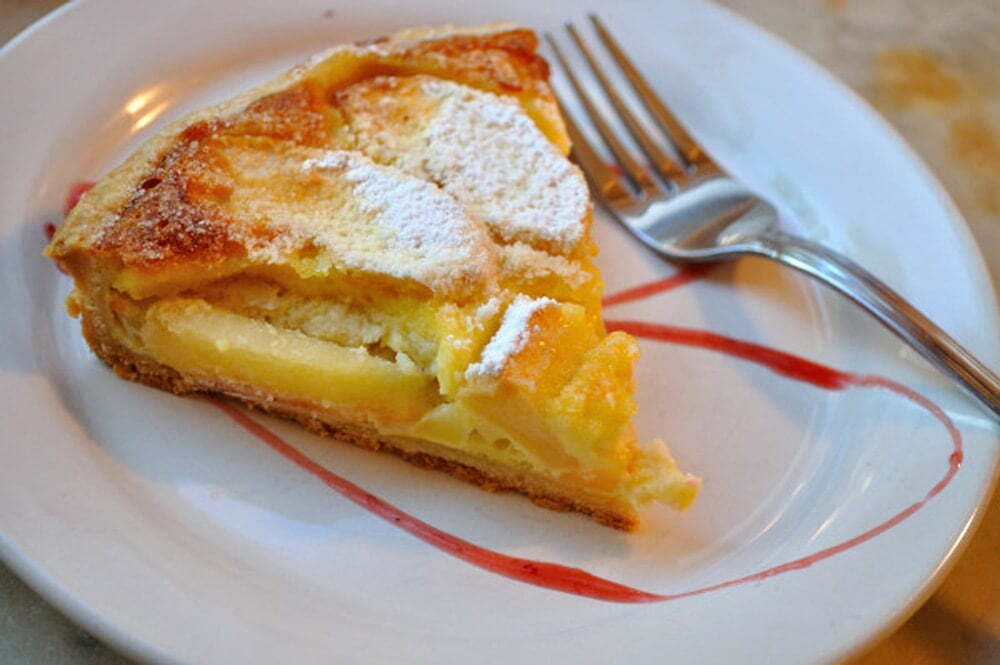 Tarte a l'Alsacienne (Apple Custard Pie) - Food Gypsy