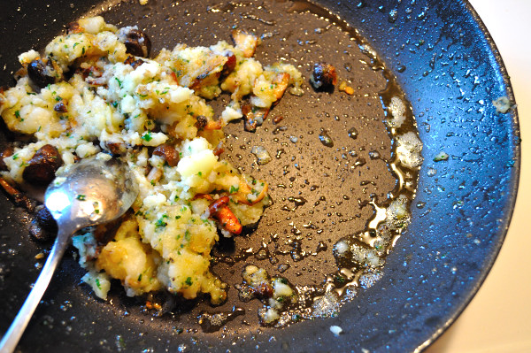 Leftover Wild Mushroom Potato Hash - Food Gypsy