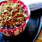 Raspberry, Blueberry and Pistachio-Almond Crumble - Food Gypsy