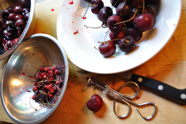 Pitting Cherries - Food Gypsy