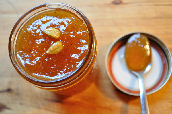 Cardamom Pear Butter, in a jar - Food Gypsy