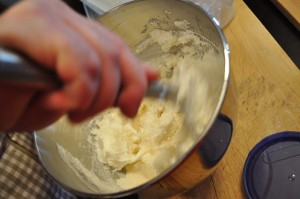 Gently fold in the dry ingredients - Food Gyspy