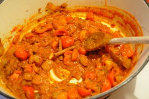 Add tomatoes & cinnamon - Food Gypsy