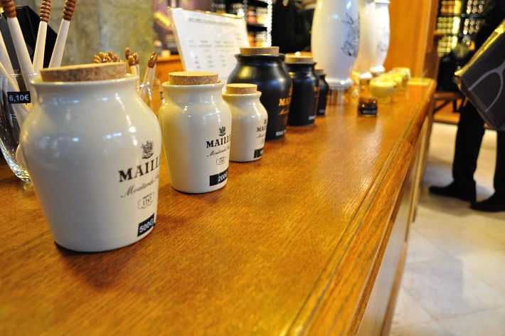 Mustard samples, Maille Store - Food Gypsy