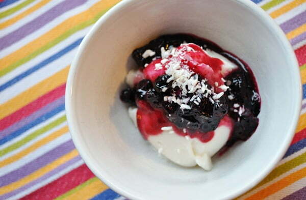 Cultured Coconut & Blueberries - Food Gypsy
