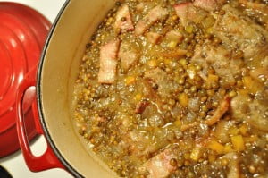 Lentils, after 15 minutes - Food Gypsy