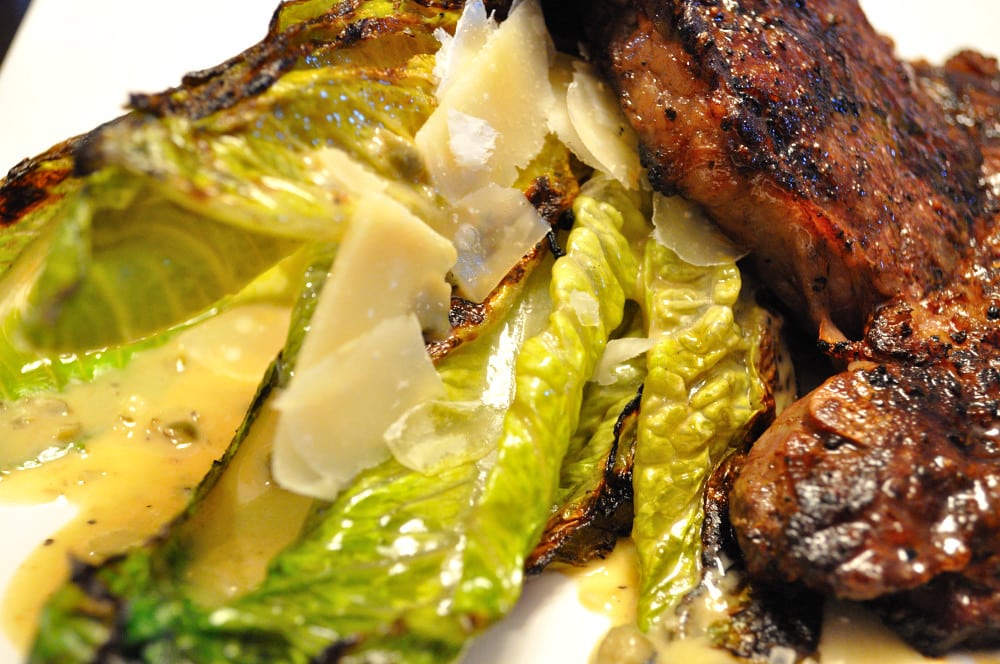 Grilled Caesar Salad - Food Gypsy