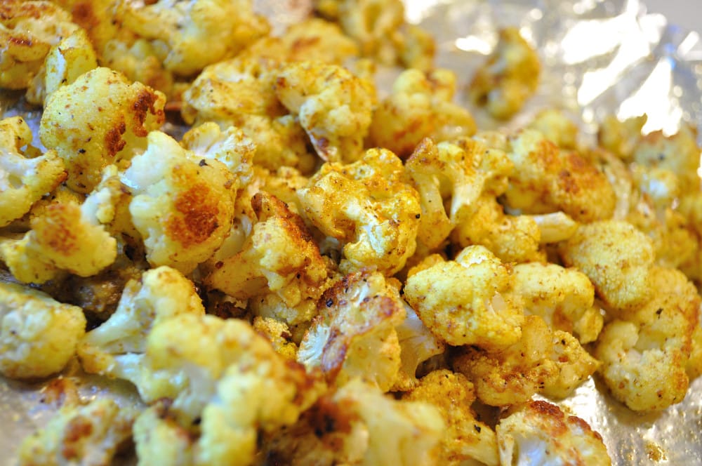 Curry Roasted Cauliflower - Food Gypsy