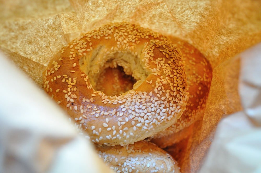 Bagel Shop, Sesame Bagels - Food Gypsy