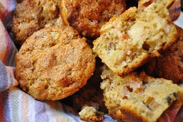 Rhubarb Muffins - Food Gypsy