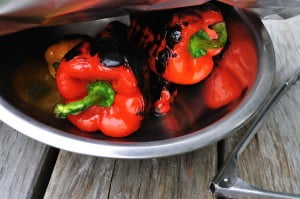 Sweating peppers - Food Gypsy