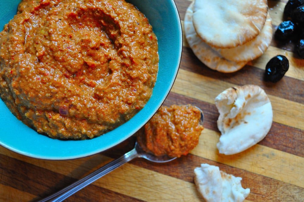 Muhammara Red Pepper Dip - Food Gypsy