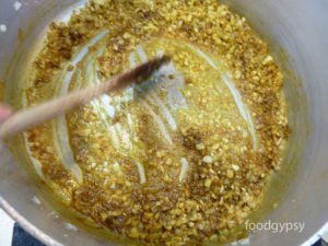 Curry Base; oli, garlic, ginger, onions & spices Food Gypsy