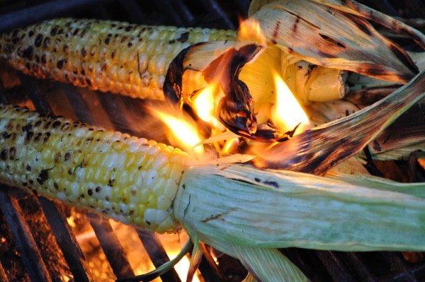 A little colour, grilled corn - Food Gypsy