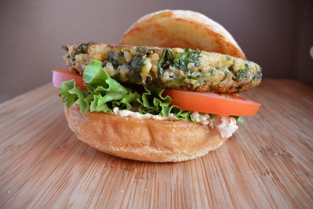 Kale & Quinoa Gardino Burgers - Food Gypsy