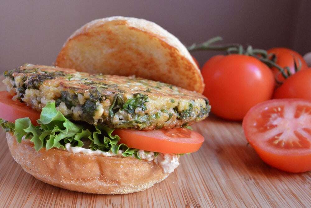 Kale & Quinoa Giardino Burger - Food Gypsy