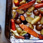 Maple Roasted Root Vegetables - Food Gypsy