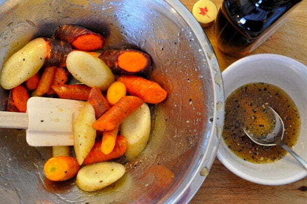 Maple Roasted Root Vegetables, glaze - Food Gypsy