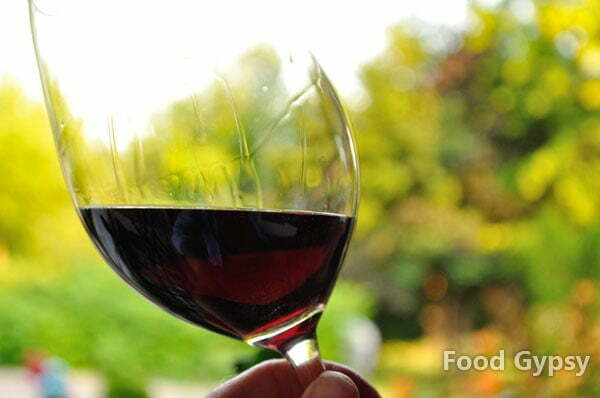 Diabolica Red Wine, in the glass - FG