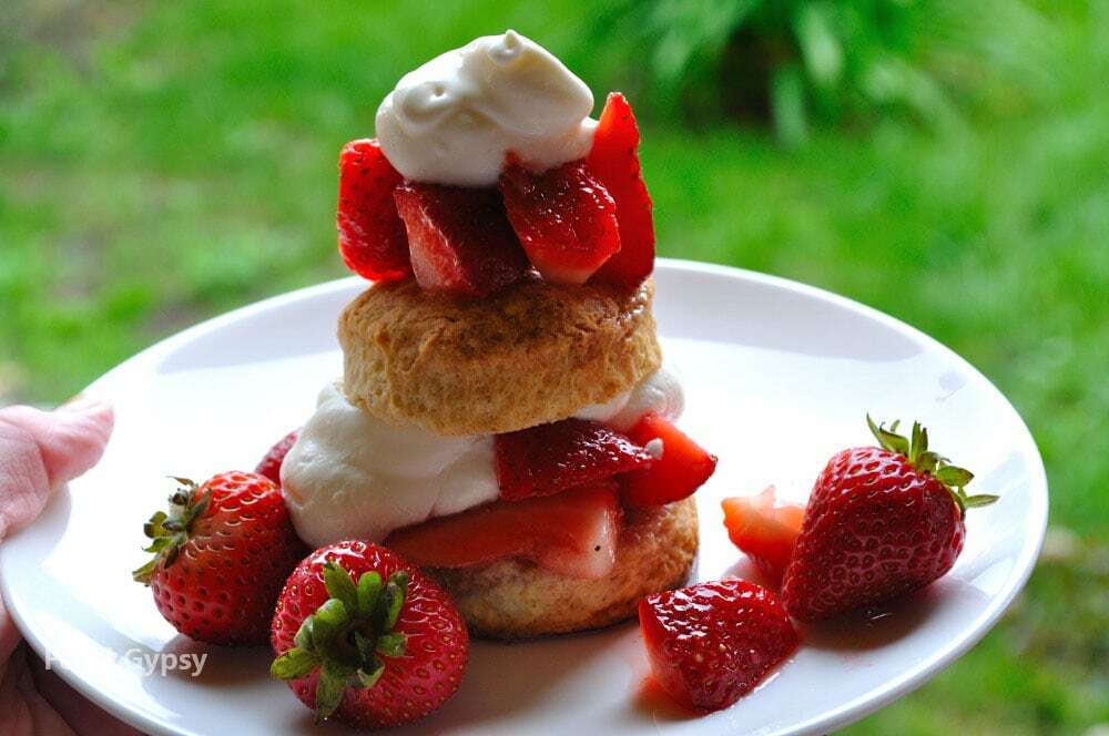 Maple Strawberry Shortcake, Lead - Food Gypsy