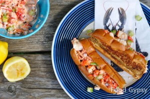 Nova Scotia Grilled Lobster Rolls - Food Gypsy
