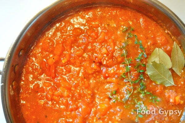 Tomato Sauce base, Ratatouille - FG