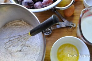 Buttermilk Plum Küchen Ingredients - FG 