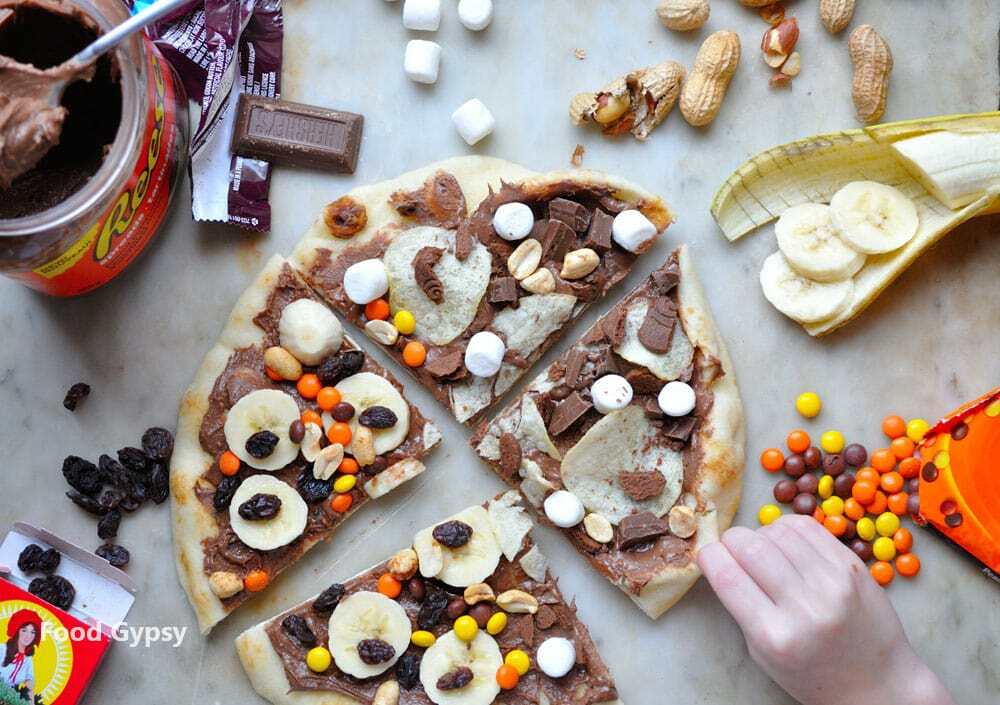 Reese's Chocolate Pizza - Food Gypsy