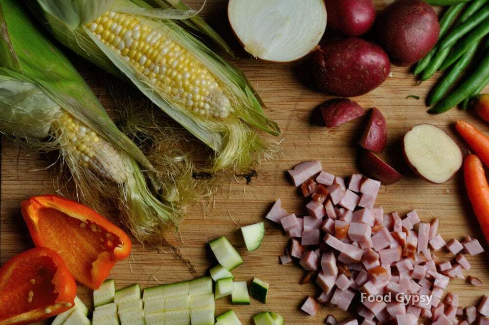 Harvest Corn Chowder_Ingredients - Food Gypsy