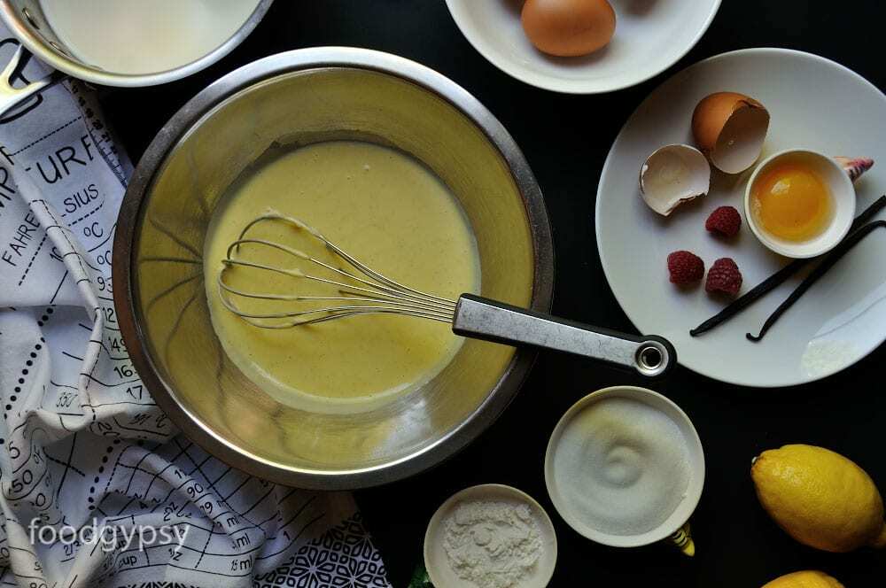 Basic Pastry Cream, Food Gyps