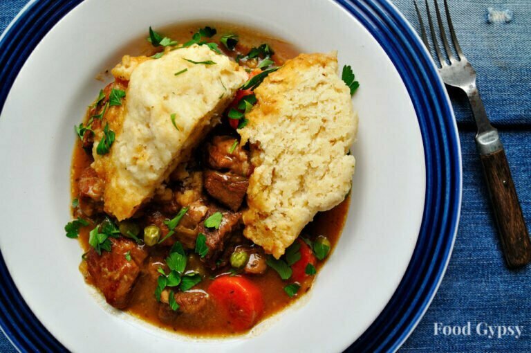 Classic Beef Stew & Dumplings Food Gypsy Easy, Delicious Recipes